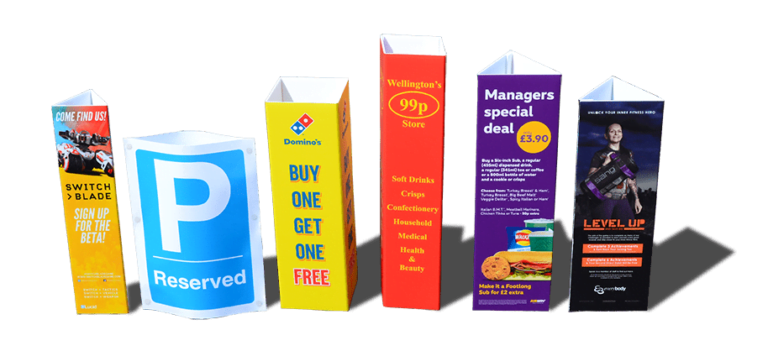 Printed Bollard Covers Custom Bollard Covers UK Printing